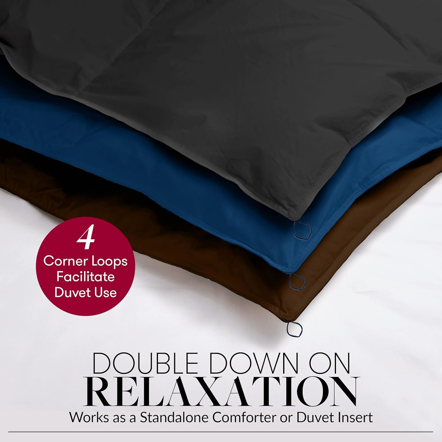 image:imageBeckham Hotel Collection FullQueen Size Comforter 1600 Series Down Alternative Home Bedding amp Duvet Insert CreamOlive