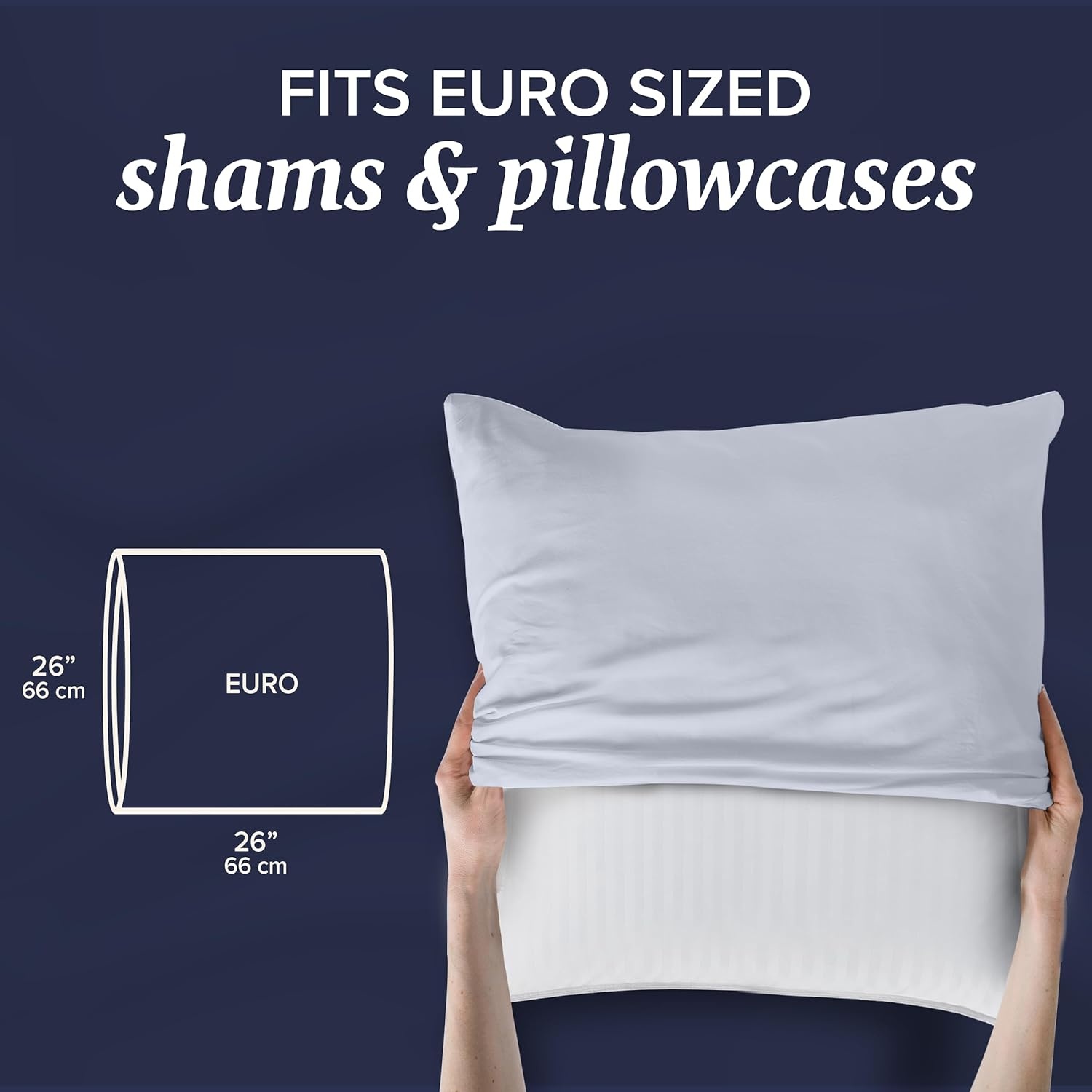 image:imageBeckham Hotel Collection Bed Pillows King Size amp Euro Size Throw Pillows Sets of 2