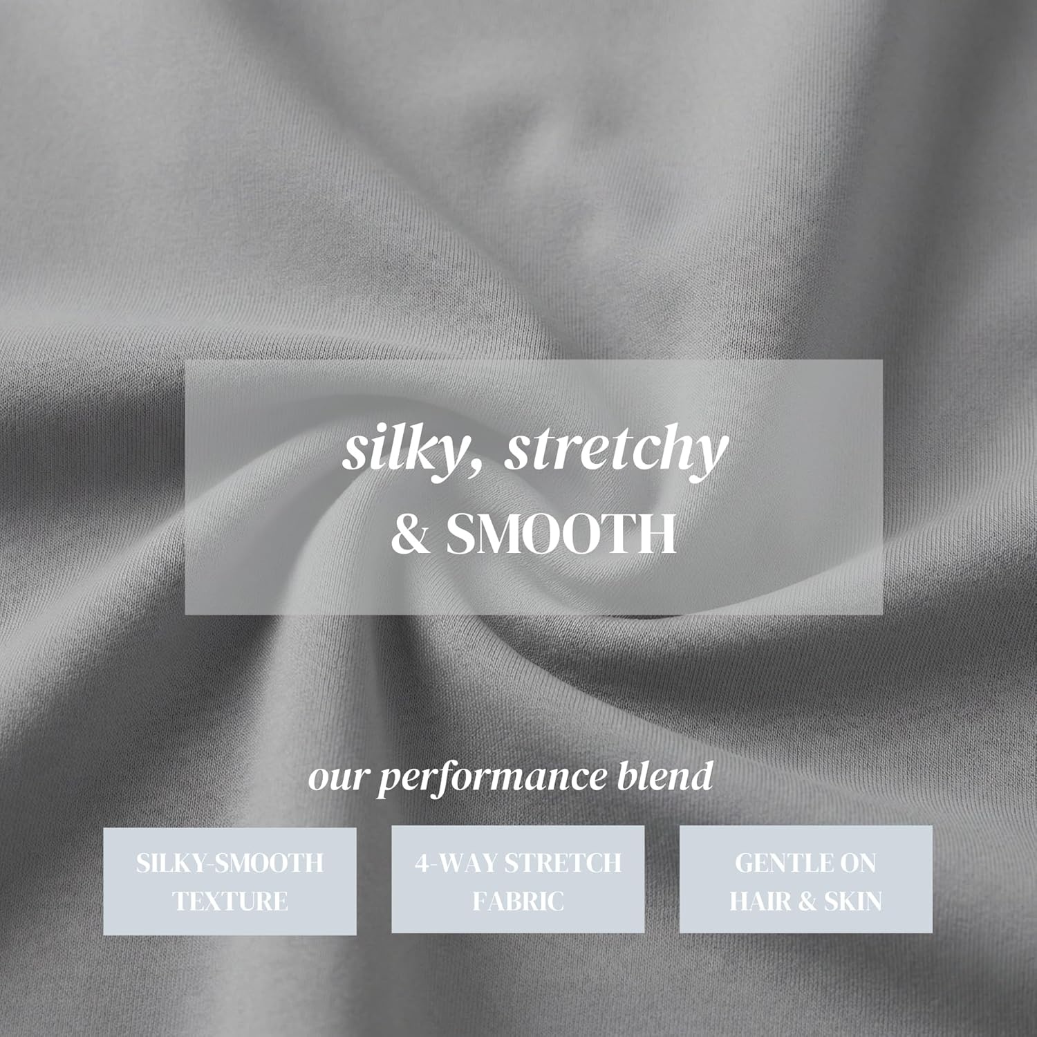 image:imageBeckham Hotel Collection Cooling Pillowcases for Hot Sleepers King Size Set of 2 Cool Bedding Envelope Closure Silky Soft Breathable MoistureWicking White03 Gray