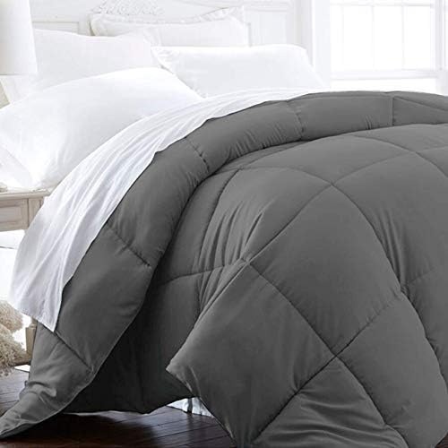 image:imageBeckham Hotel Collection King Bedding Set Slate Gray KingCal King Comforter amp 2 Queen Pillow Protectors AllSeason Luxury amp Pillow Protection Bundle