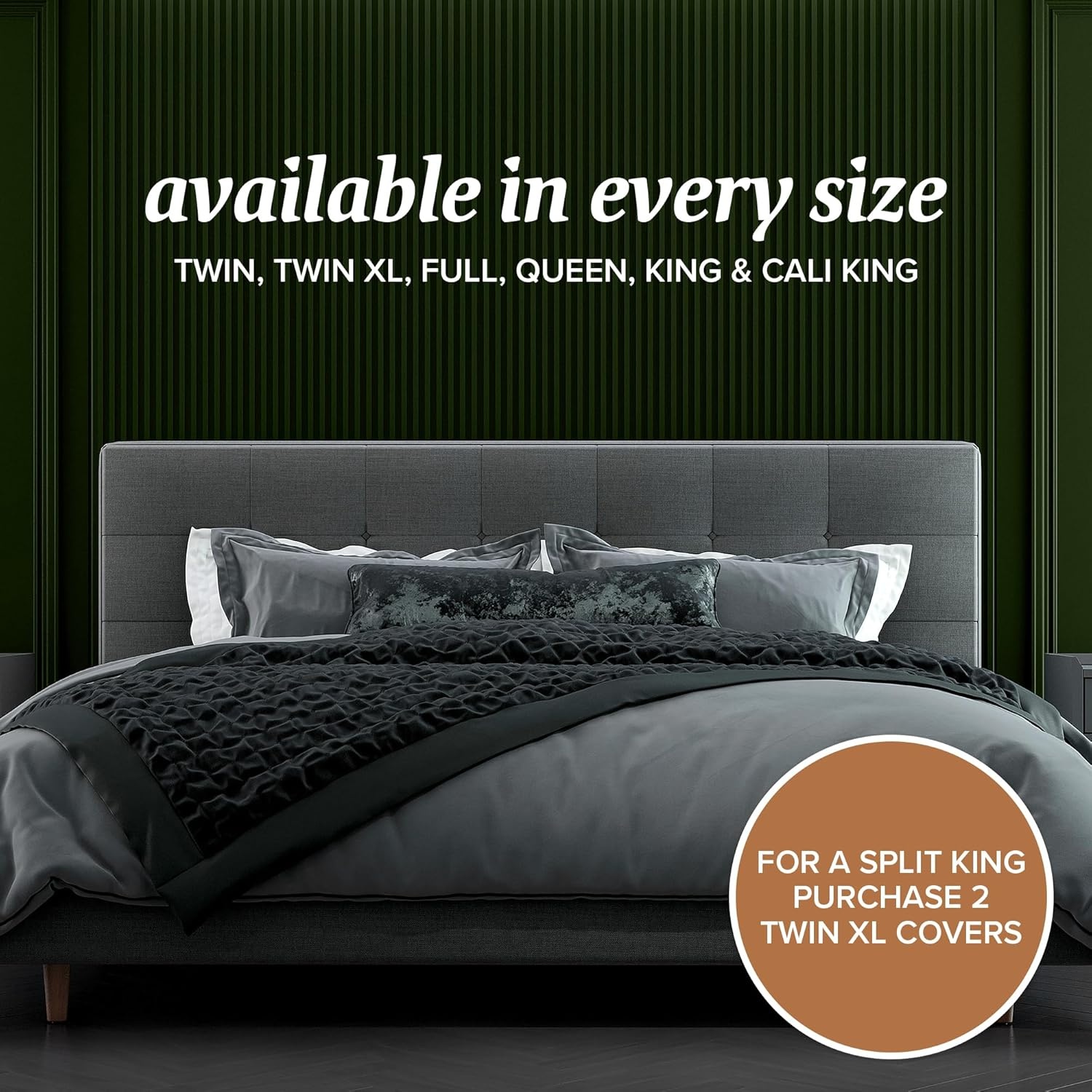 image:imageBeckham Hotel Collection Mattress Protector HotelGrade Viscose Blend Silent Waterproof Protection that Preserves Mattress Feel Twin XLTwin