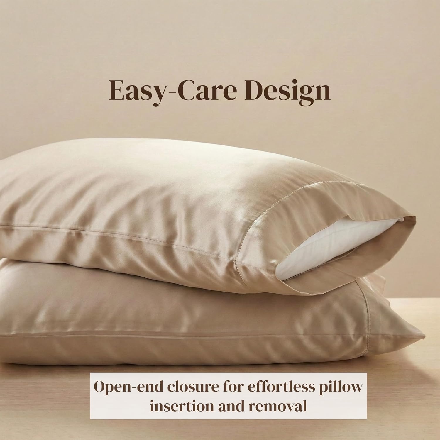 image:imageBeckham Hotel Collection White Cooling amp Sand Cotton Pillowcases King