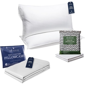 image:imageBeckham Hotel Collection Bed Pillows amp Pillow Protectors amp Cotton Pillow Cases King White