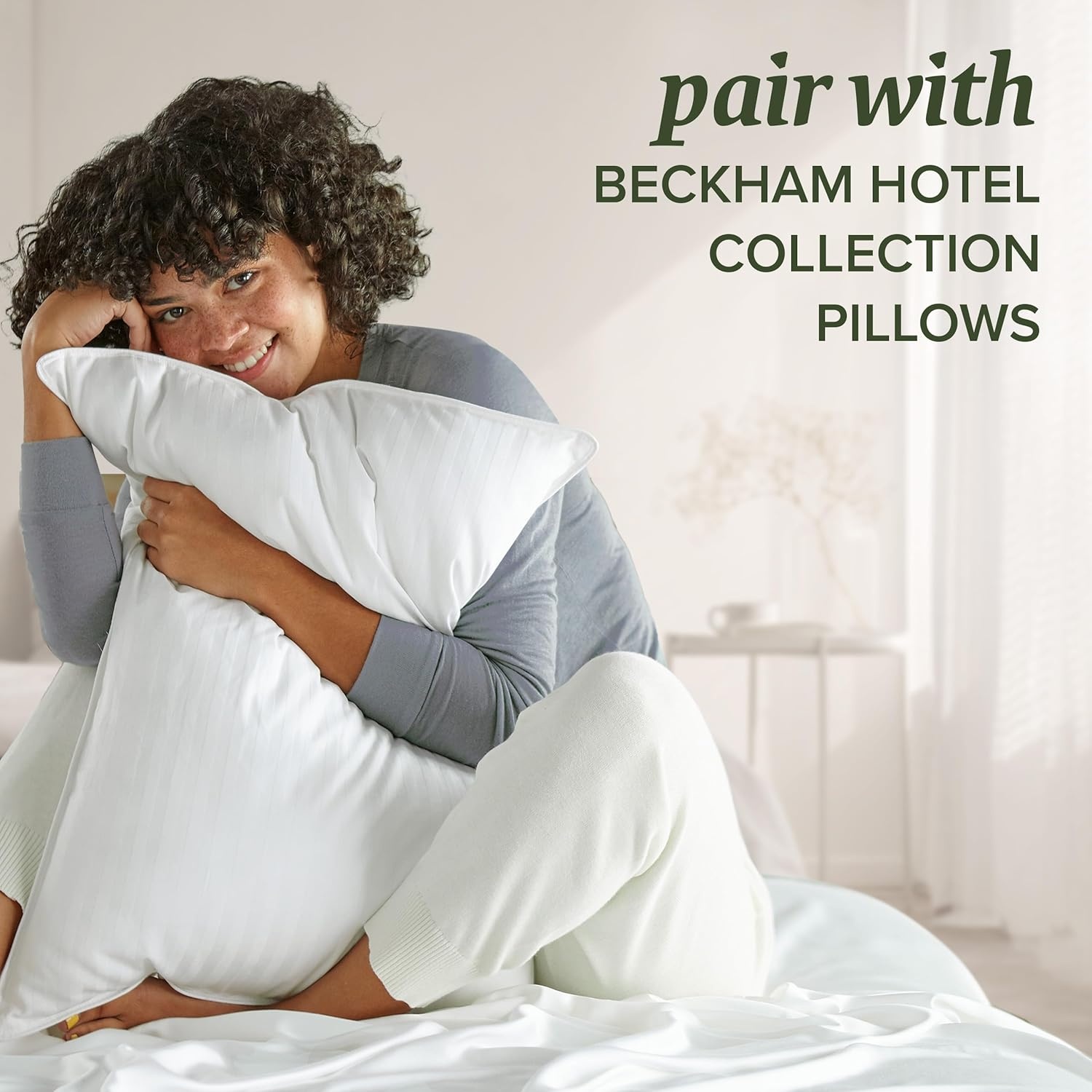 image:imageBeckham Hotel Collection King Size Pillow Protectors amp Cooling Pillowcases Set of 2