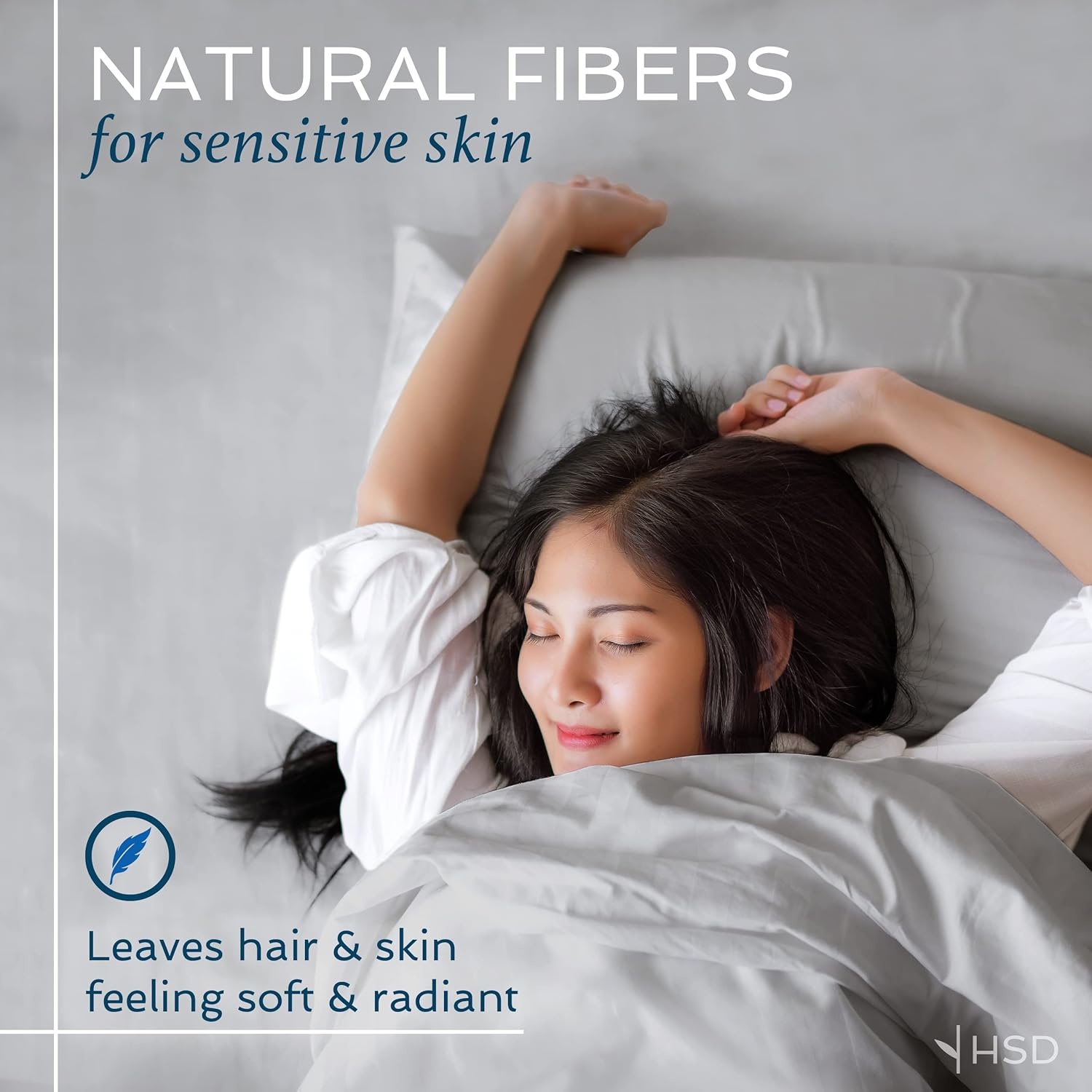 image:imageHotel Sheets Direct 4 Piece Bed Sheet Set Queen Size 100 Viscose Derived from Bamboo Sheets Set with 2 Pillowcases Cooling amp Breathable Luxury Bedding MoistureWicking amp Silky Soft Texture White05 Sand