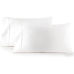 image:imageHC Collection Pillow Cases Standard SizeQueen Size Set of 2 Microfiber Extra Soft Pillowcases  Easy Care amp Machine Washable  WhiteWhite